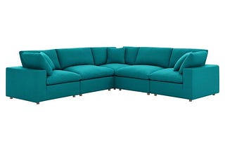 modway-commix-down-filled-overstuffed-5-piece-sectional-sofa-set-teal-1