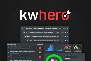 KWHero Review: Outrank Organic SEO Competitors with AI