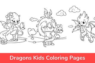 Dragons Coloring Pages (Free Printable PDF)