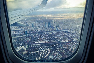 Airplane view.