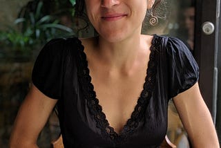 The founder of Penne Amiche della Scienza, Valentina Borghesani
