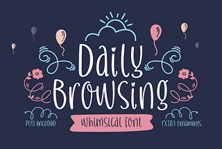 Daily Browsing Font