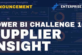 Power BI Challenge 10 — Supplier Insights