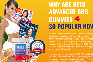 Keto Advanced BHB Salt Gummies USA Reviews [Updated 2024]: Know All Details & Buy