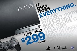 The PS3 ad released by Sony