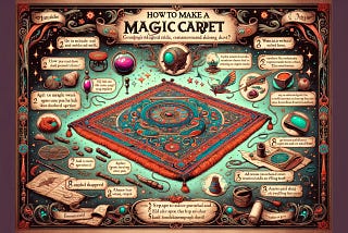 How to make a magic carpet