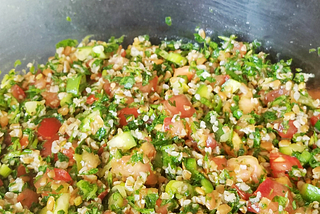 Tabbouleh Mediterranean Salad Recipe (Tabouli)