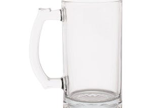heavy-Duty Glass Sports Mugs for Thirsty Moments | Image