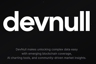 DevNull Data Cryptoverse