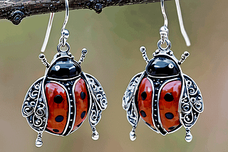 Ladybug-Earrings-1