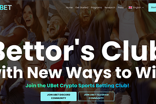 Pledging Better Community Reward Programs for UBET NATION!