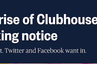 Clubhouse Onboarding : A Detail UX breakdown through memes