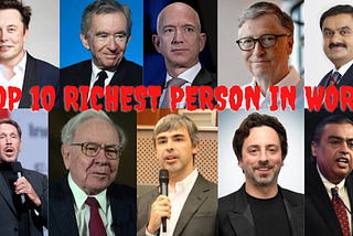 Top 10 Richest People in the World in 2024