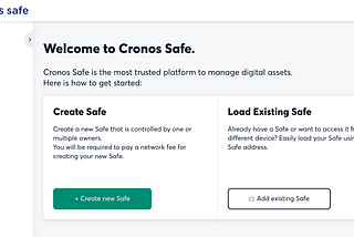 Cronos Developer Series: Use the “Safe” Multisig Wallet to Enhance the Security of your dApps