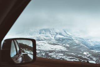 Driving in the rear view mirror