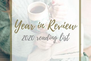 Year in Review: 2020 Reading List