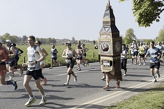 Big ben clock running