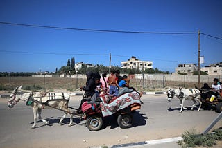No, the civilians in Gaza can’t just leave