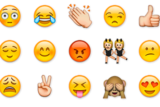 Sinais, símbolos, ícones e emoticons