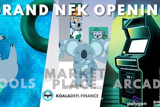 Koaladefi.finance presents the NFK: functional gamified NFTs.