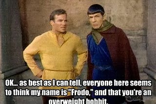I forced a bot to crossover Star Trek, Star Wars, HP and LOTR, here are the results