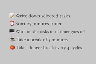 Improve your focus with the Pomodoro technique