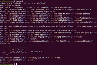 pySpark 3 Ubuntu 20.04 Installation