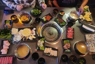 This is a picture of Hot Pot, a cooking method that originated in China.