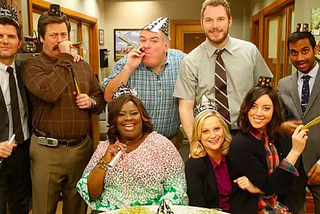 Parks & Rec colleagues picture