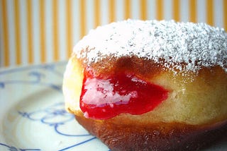 THE JELLY DONUT: UNWANTED SURPRISE