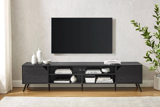 Vintage-Inspired TV Stand: Perfect Storage for Your Home | Image