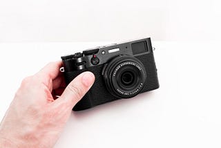 Camera UX: sealing the X100V