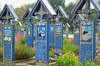 This Cemetery Makes People Laugh