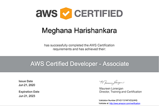 How to get AWS Developer Associate certified in just 5 weeks