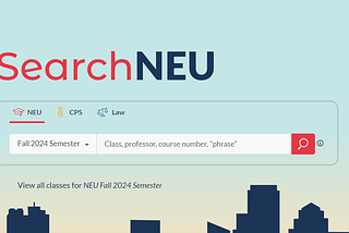 SearchNEU: The Modern Alternative to Northeastern’s Course Catalog