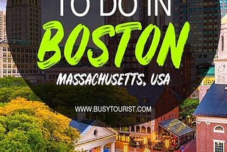 Top 5 Best Places To Visit In Massachusetts Other Than Boston