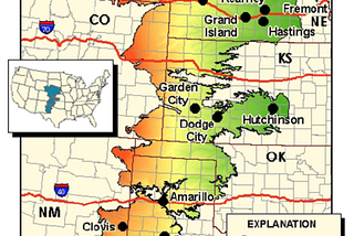 Groundwater Depletion of the High Plains Aquifer: Overuse, Climate Change and Global Implications