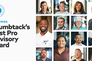 Welcoming Thumbtack’s First Pro Advisory Board