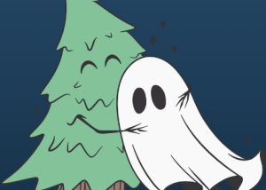 I Am the Ghost-Hugging Tree in This Scenario