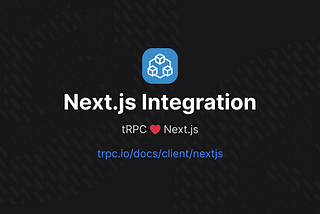 Building a Simple CRUD API with Next.js and tRPC