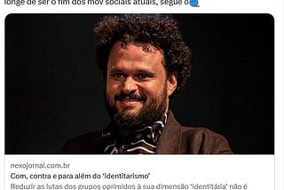 O conceito de “identitarismo”