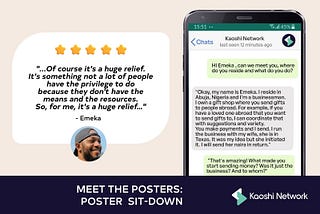 MEET THE POSTERS: POSTER SIT-DOWN.
