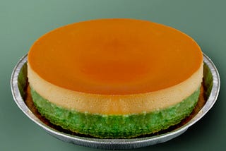 filipino christmas food pandan flan Millbrae