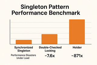 The 871x Performance Trap: Why Your Java Singleton Pattern Choice Matters