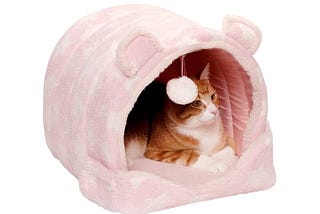 furhaven-fleece-cozy-cave-bear-small-pink-stars-1
