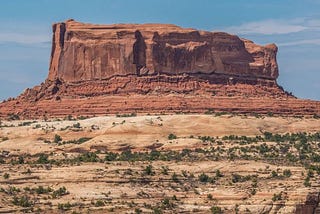 What are the Dome-shaped plateau?