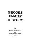 Brooks Family History | Cover Image