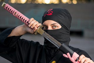 Software teams should be more like Ninjas, and less like Samurai