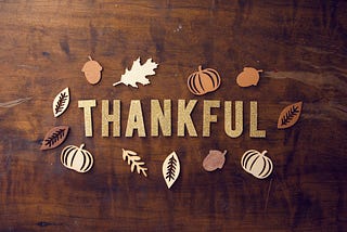 A Season Filled with Thankfulness