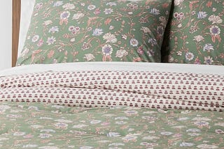 3pc-full-queen-boho-reversible-printed-comforter-sham-set-green-floral-threshold-1